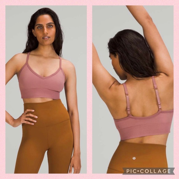 Lululemon Ebb to Street Bra Light Support Spiced Chai - Picture 2 of 9